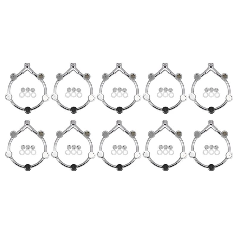 웃10X Stainless Steel Fan Ring With 5 Nozzle Seats Sprayer Mist Fan Ring ...