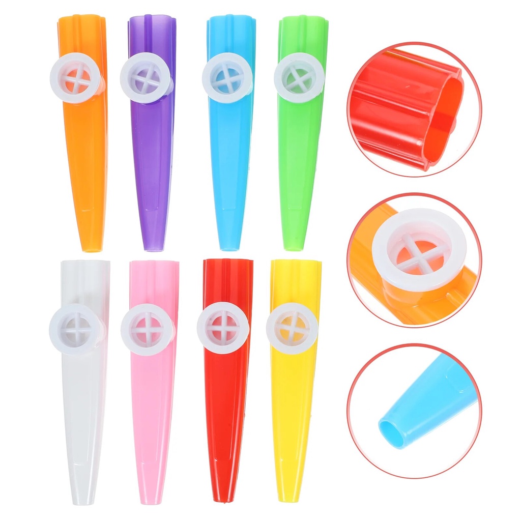 ⋌12 Pcs Children's Kazoo Kids Toy Musical Bulk Items Gifts Instrumental