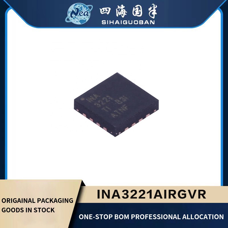 Monitors(5PCS INA3221AIRGVR QFN INA3221 26V Triple Channel 13bit i2c
