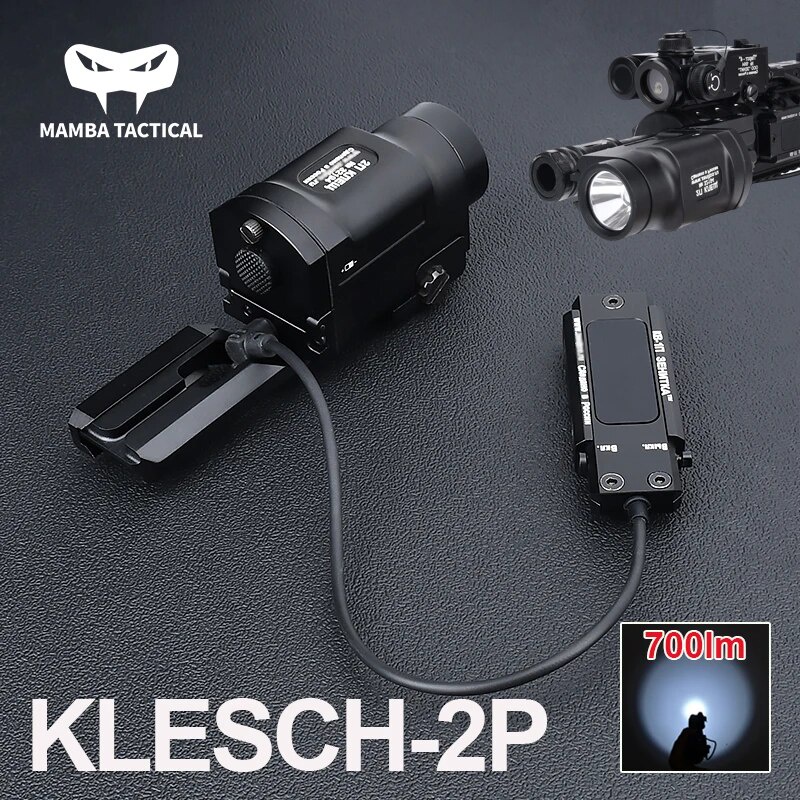WADSN Zenitc K2P AKSD Tactical Strobe Flashlight KLESCH2P Weapon
