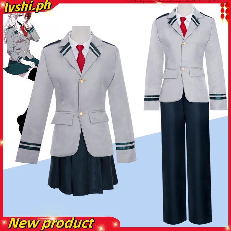 My Hero Academia Cosplay Costume Suit Deku Lzuku URARAKA Coat Jacket ...