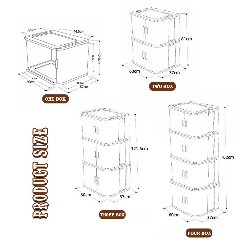 Plastic Storage Boxes With Wheel Folding Storage Home Storage