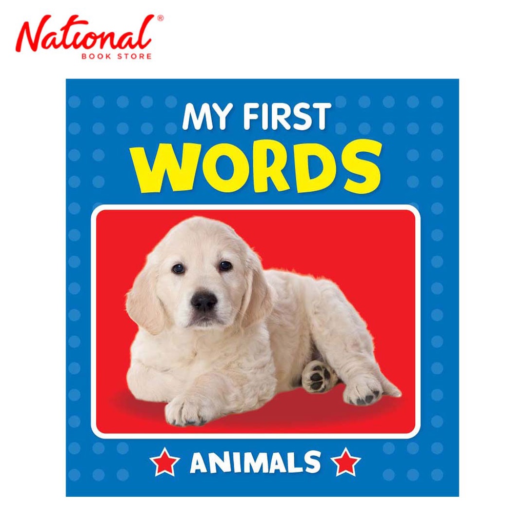 My First Words - Board Book - Activity Books for Kids | Shopee Philippines