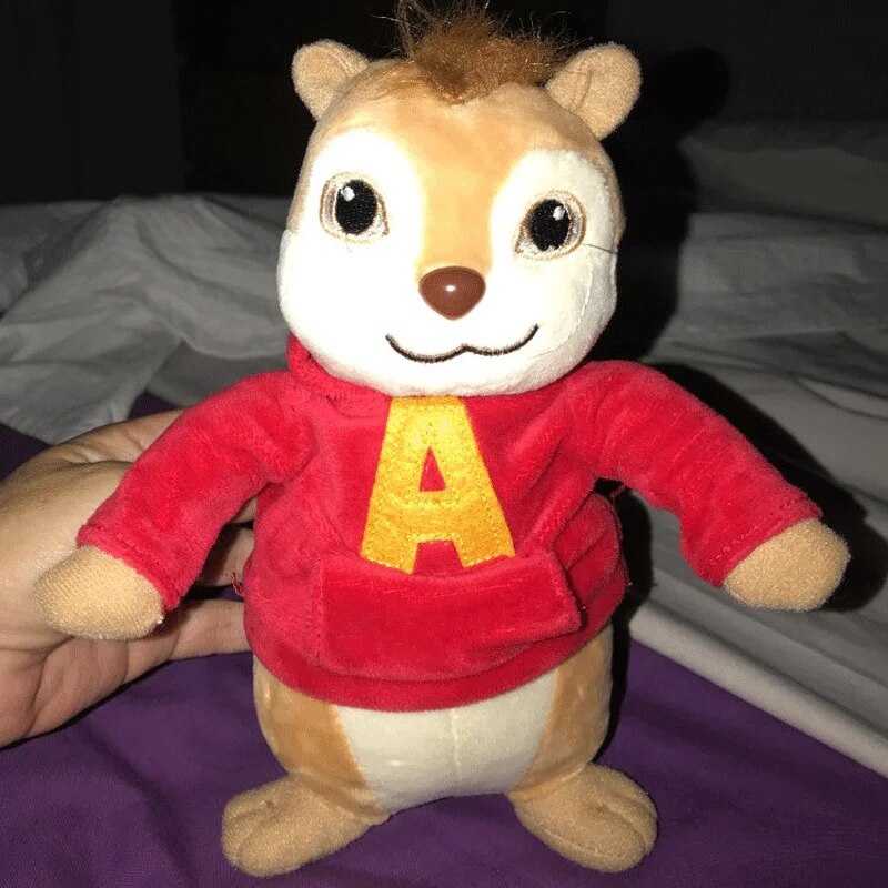 10J 22 and 32cm Movie Alvin and the Chipmunks Plush Toys Doll Peluche