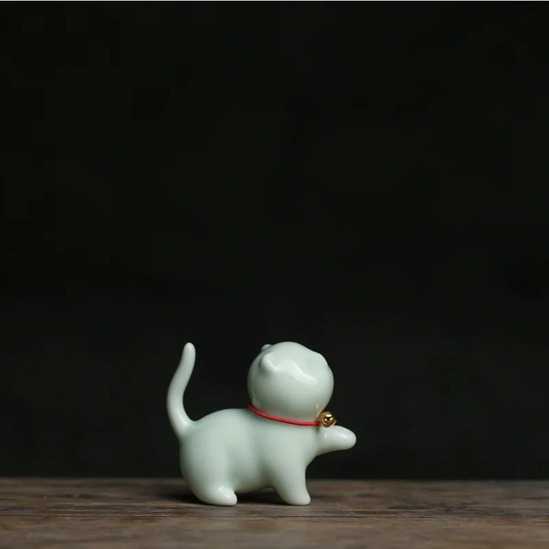 Mei Ziqing Kitten Incense Insertion Ceramic Incense Insertion Incense