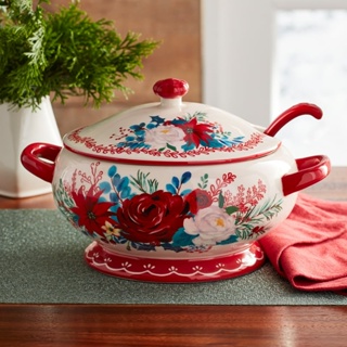 The Pioneer Woman Cheerful Rose 4-Quart Dutch Oven