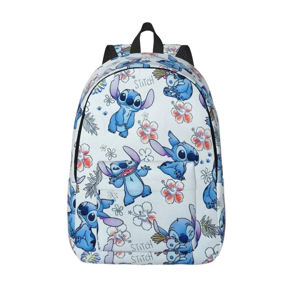 ♝Disney Christmas Stitch Blue Koala Backpack Elementary High College ...