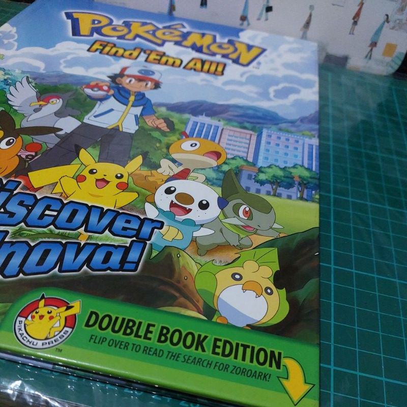BOOK POKEMON FIND 'EM ALL DOUBLE BOOK EDITION Shopee Philippines