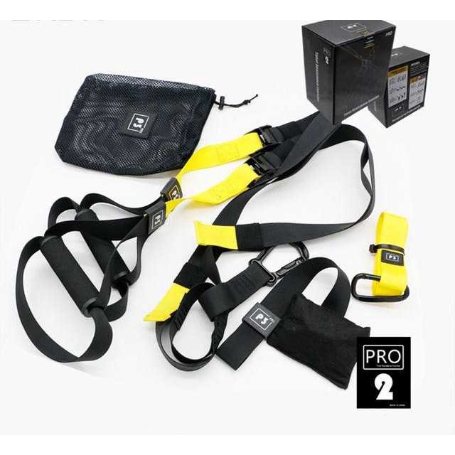 TRX P3 PRO2 Fitness Suspension Home Trainer System Exercise Strap