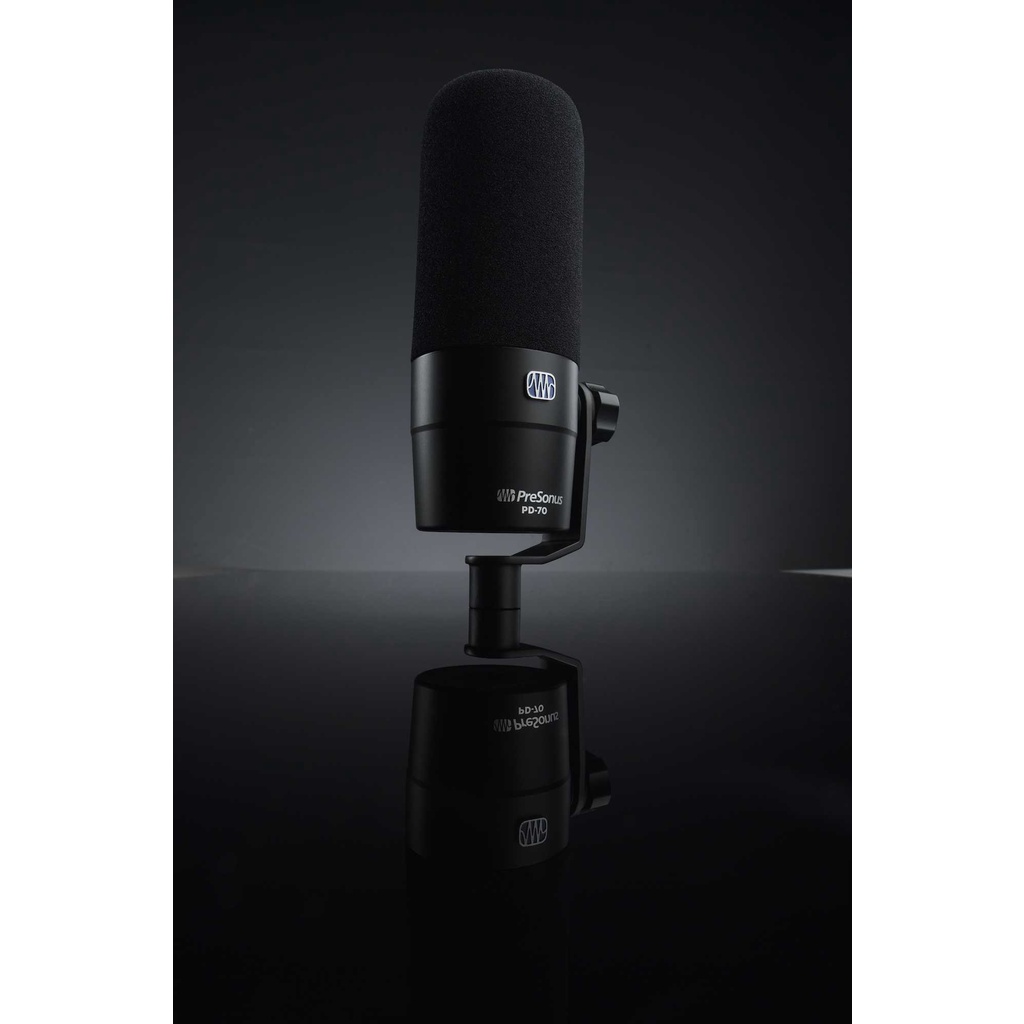 PreSonus PD70 Dynamic Cardioid Broadcast Microphone, Dynamic Vocal