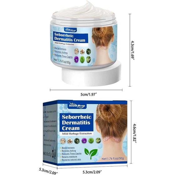 ORIGINAL Seborrheic Dermatitis Cream Antibacterial Cream Anti Dandruff