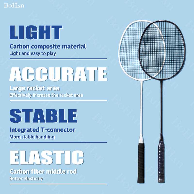 Badminton Racket 4U G5 100 Original Design Full Carbon 26 Lbs