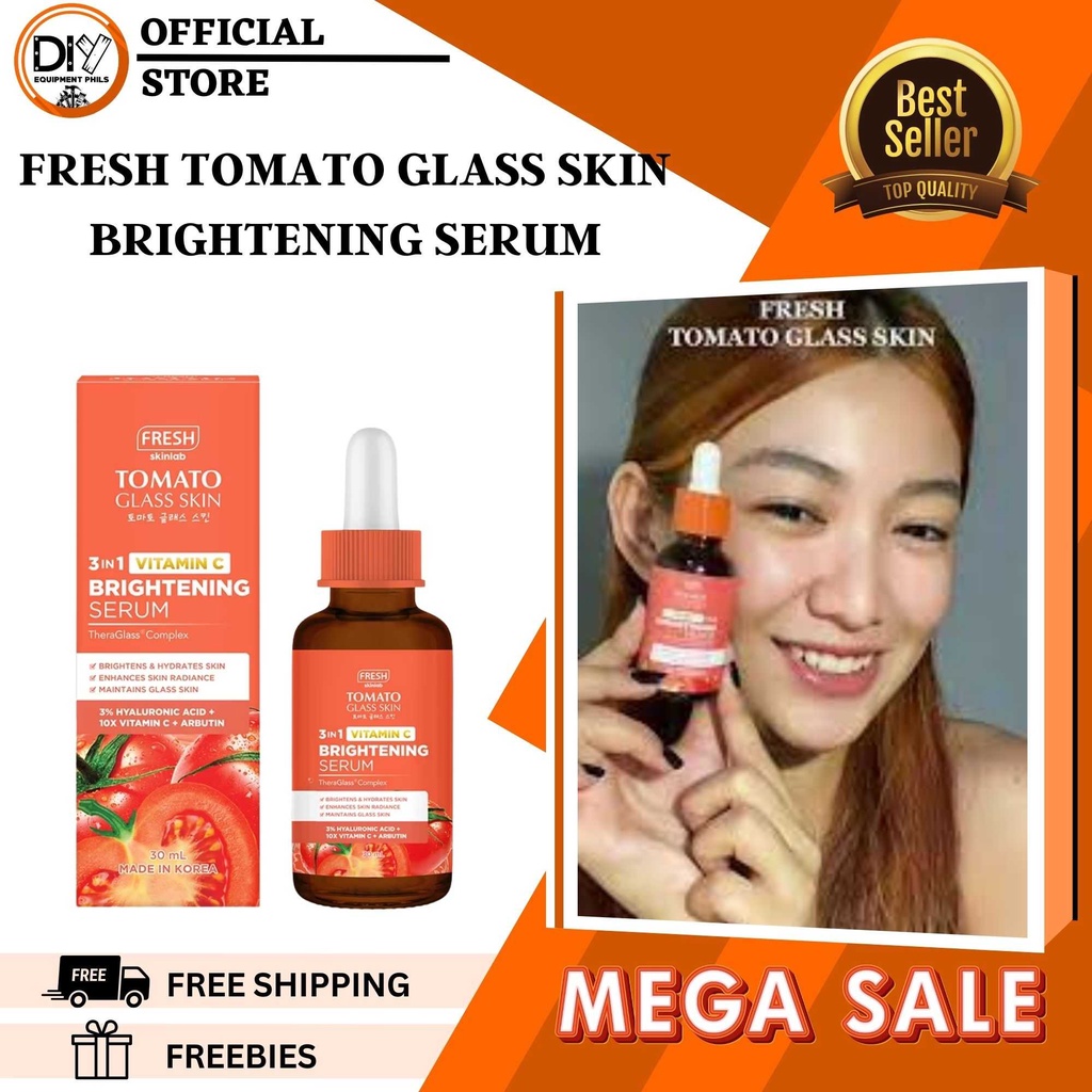 Authentic FRESH Skinlab Tomato Glass Skin 3in1 Vitamin C Brightening ...