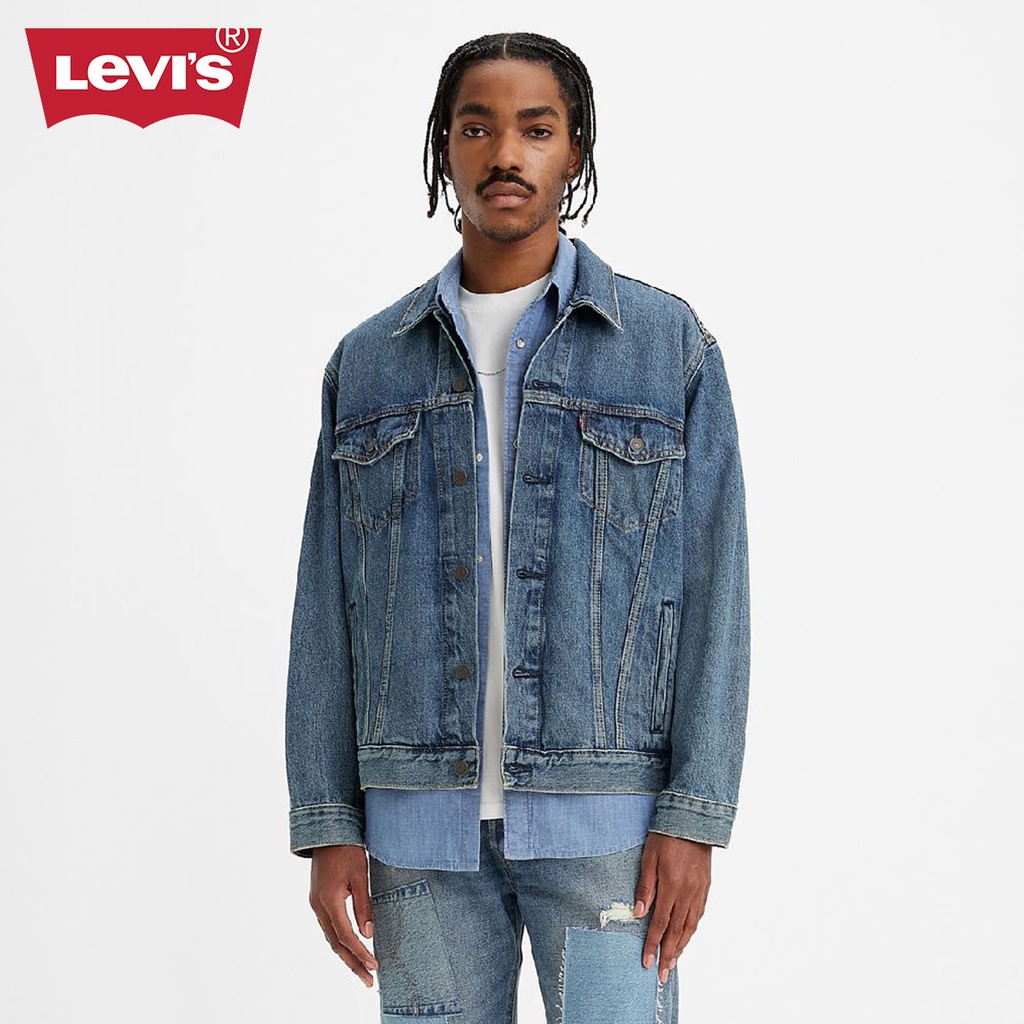 Levi's® Men's Relaxed Fit Trucker Jacket A5782-0001 | Shopee Philippines