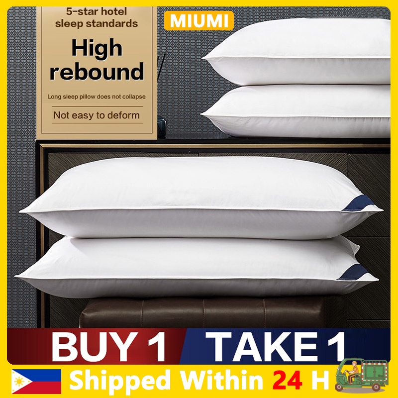 【BUY 1 TAKE 1 】Hilton Pillow Authentic Premium Hotel Memory Pillow Home
