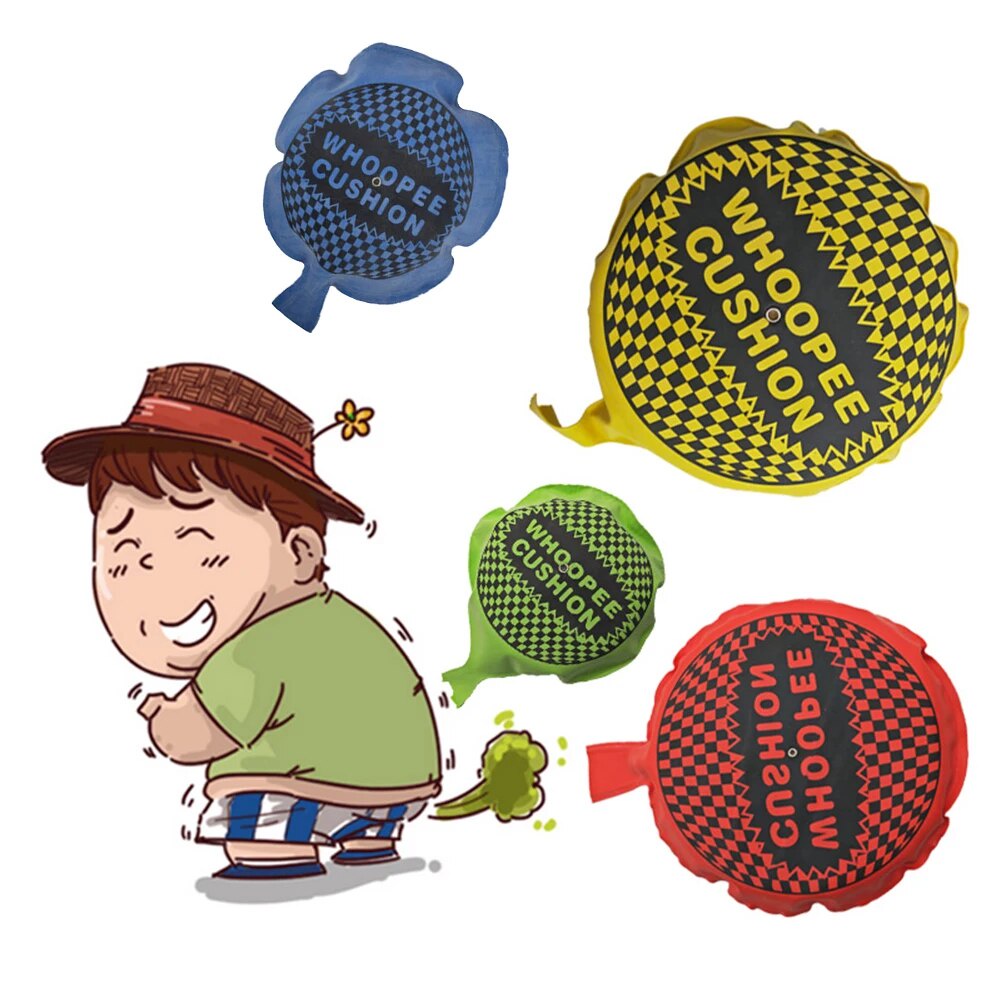 ★Funny Prank Toys Whoopee Cushion Jokes Gags Pranks Maker Tricks Toy Adult Kids Fart Pad Pillow