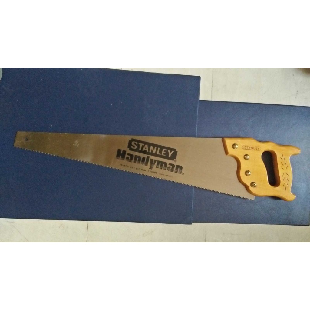 Stanley Handyman Crosscut Hand Saw with Wood Handle 24" (15505) (Made