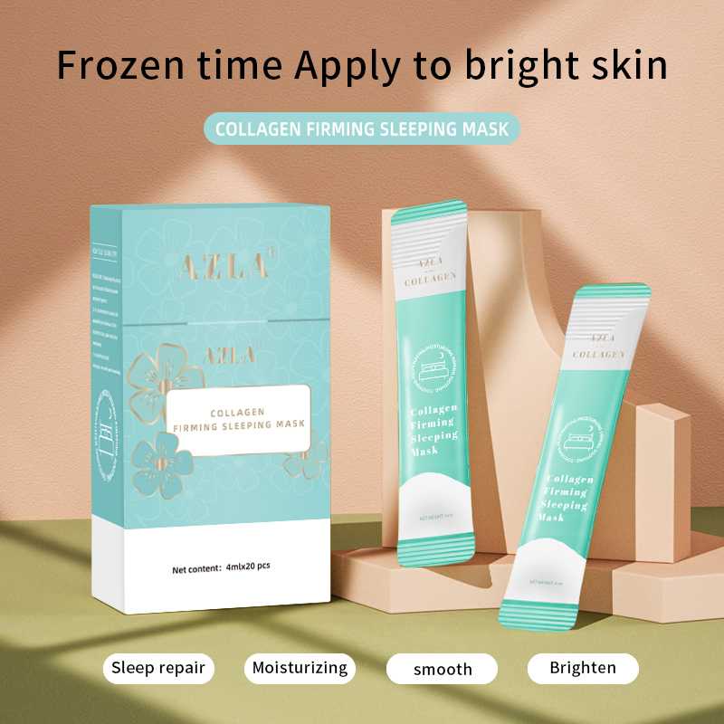 Rose Scent Collagen Firming Sleeping Mask Hydrating Moisture Whitening