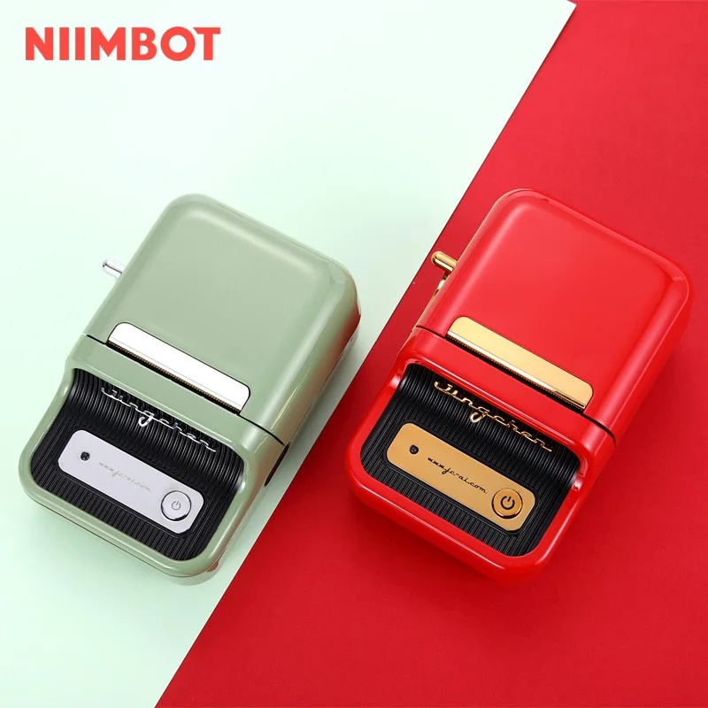 Niimbot B21 Label Printer Portable Handheld Thermal Printer Mini ...