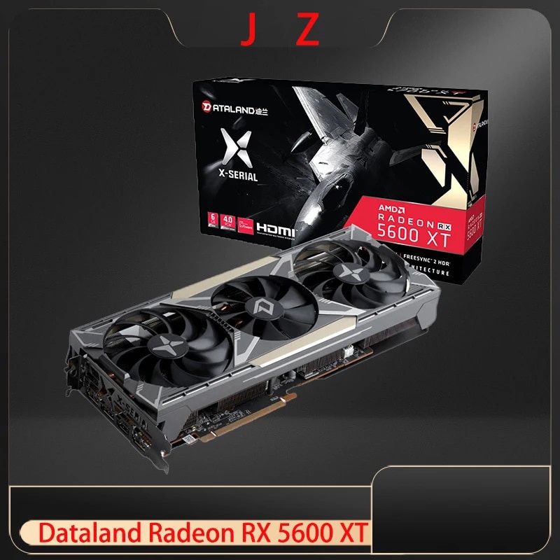 ๑Dataland Radeon RX 5600 XT Pulse Pro 6G D6 Video Card For AMD RX5600XT ...