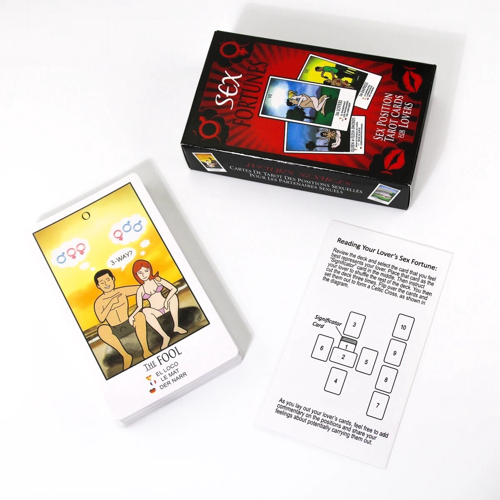 ▷Sex Fortunes Sex Position Tarot Cards For Lovers Adult Sex Tarot Decks  Couples Fun Card Game Va ☆☭ | Shopee Philippines