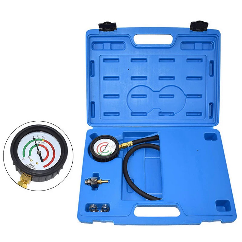 NEW Auto Car Exhaust System Back Pressure Tester Meter Diagnostic Tool
