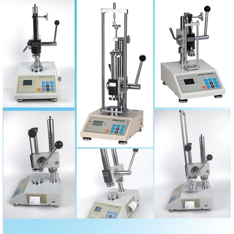 Manual test stand for tensile and compressive testing of springs 150N ...