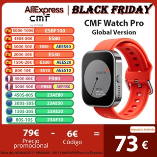 Global Version CMF by Nothing Watch Pro 1.96 AMOLED Bluetooth 5.3 BT Calls  with AI Noise