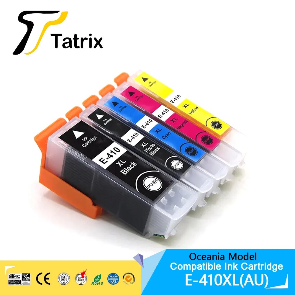 ♥Tatrix 410XL T410XL for Australian Market Color Compatible Printer Ink ...