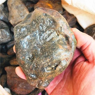 ♛50-100g Natural Iron Silicide Meteorites Rock Raw Stones Minerals 