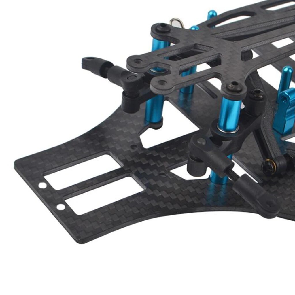 1:10 RC Crawler Car Body Frame Chassis Kit for Tamiya TT01 TT01E Trucks ...