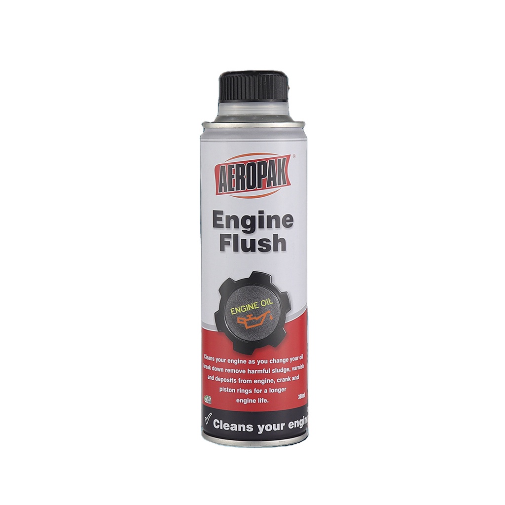 AEROPAK engine flush aerosol spray 380ml cleans engine remove harmful