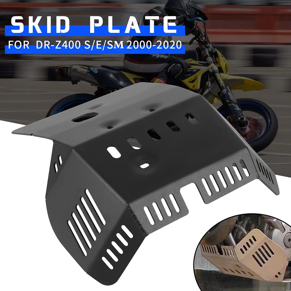 23H DRZ 400 400E 400S 400SM Motorcycle Engine Cover Skid Plate Chassis