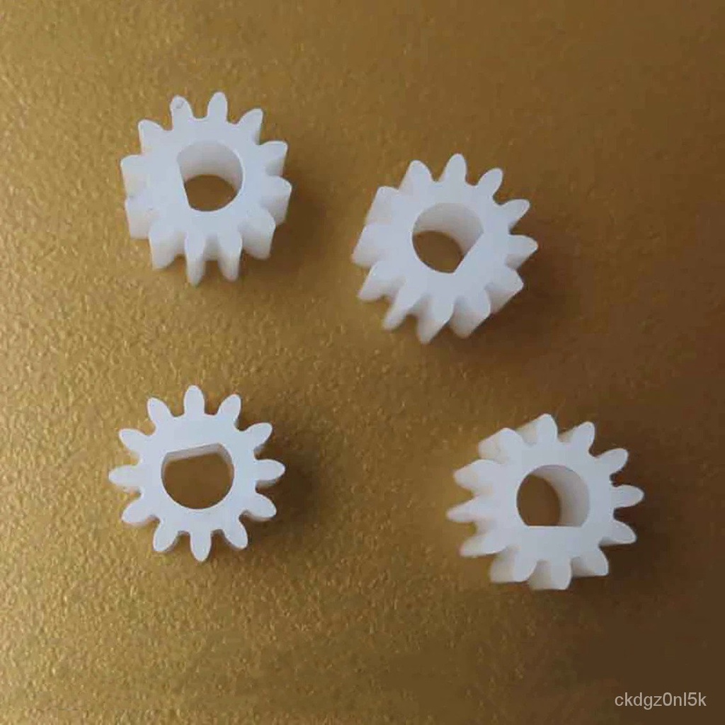 10 PCS Plastic Gear 343A - Module 0.5, 34 Teeth, 18mm Diameter, 3mm Hole, POM Material For DIY & Repair