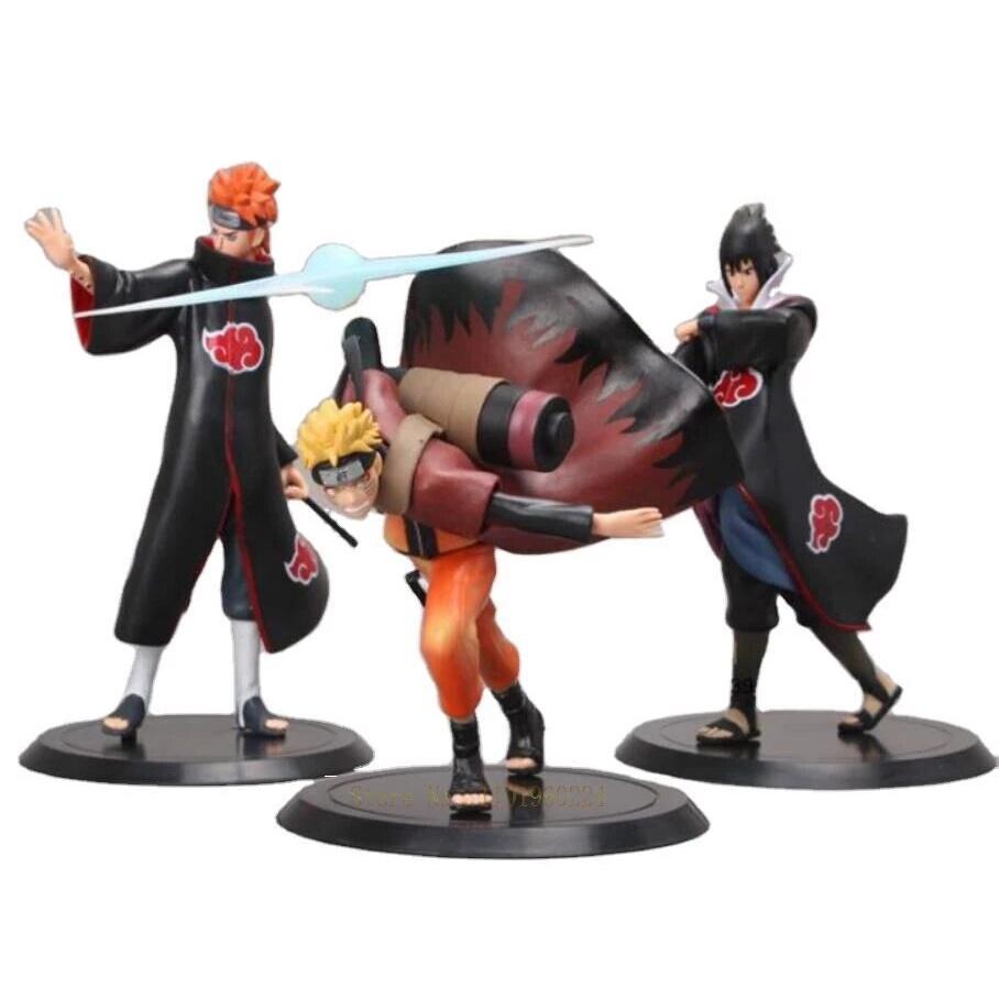 62G 10 Styles18cm Naruto Shppuden Anime Figures GK Uzumaki Naruto Pain ...