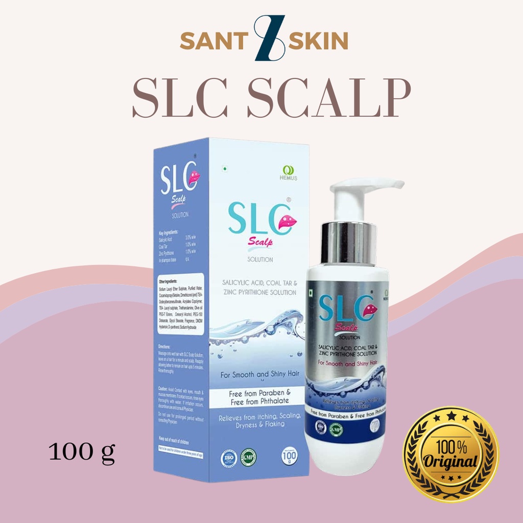 SLC Scalp Solution for Psoriasis, Dandruff/ Seborrheic Dermatitis ...