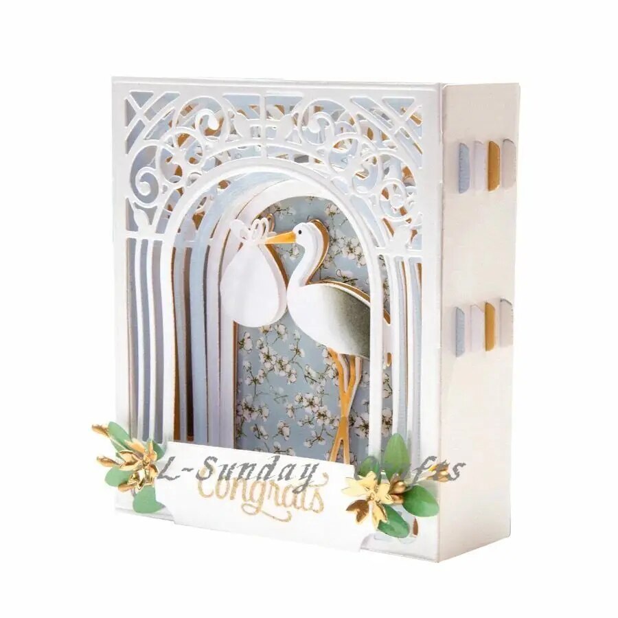 3D Frame Metal Cutting Dies Stencils Scrapbooking Embossing Paper Card ...