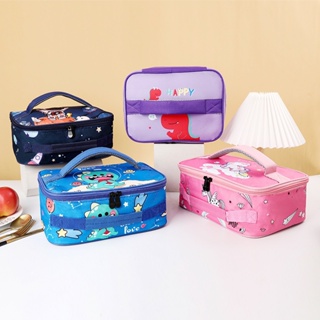 Cartoon Dinosaur Lunch Box Bag, Cute Bento Box Bag, Waterproof