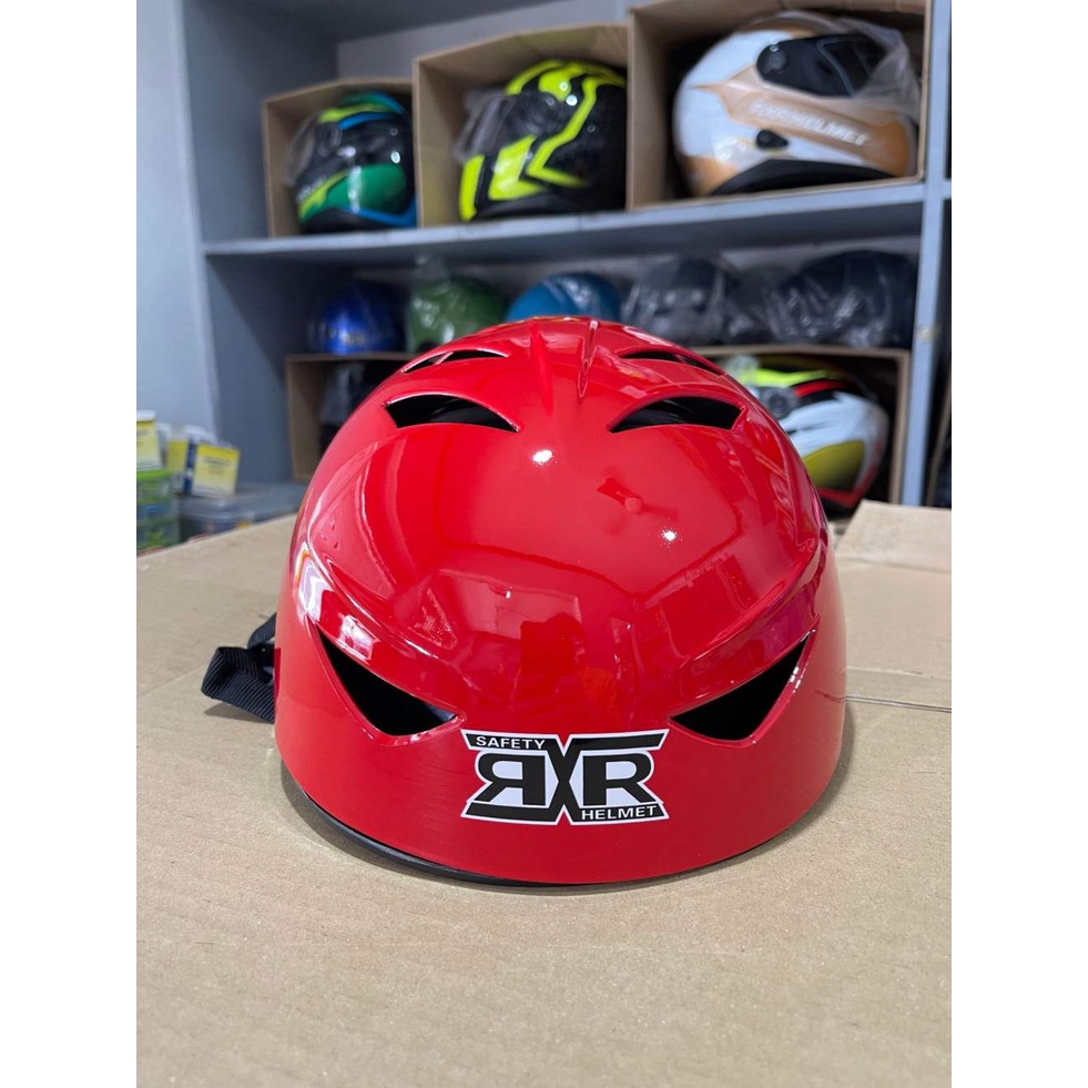 RXR Nutshell Helmet Half Face Crash Safety Passenger Helmet Motorcycle