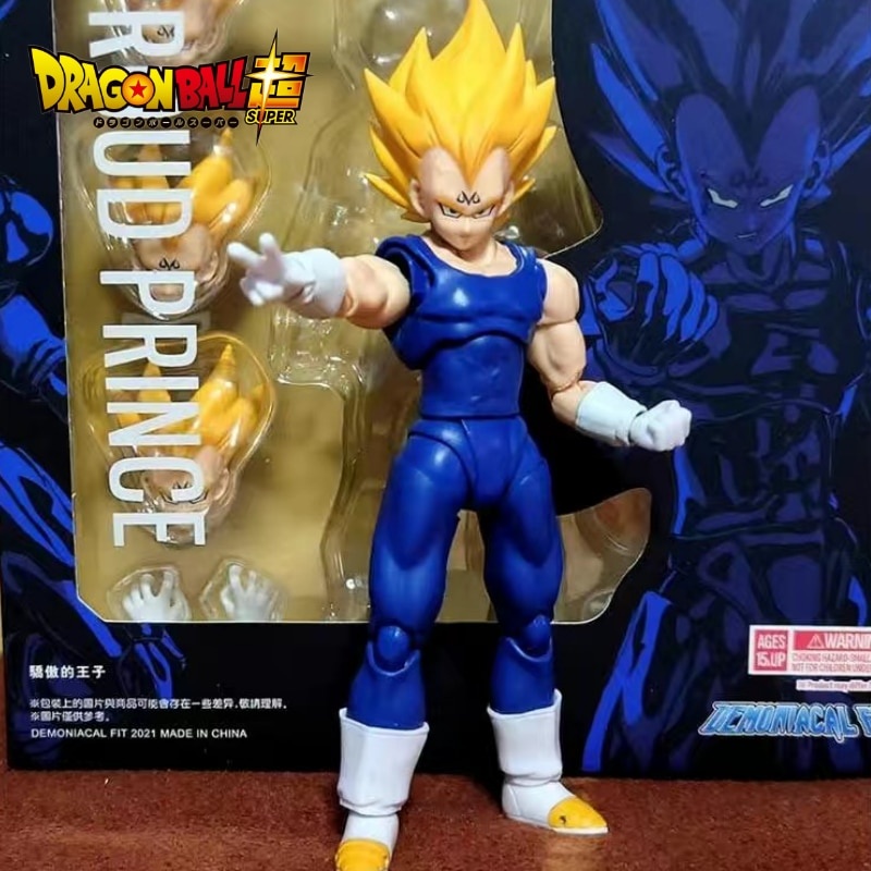 Anime Dragon Ball Son Goku Action Figure Toys Demoniacal Fit Df Shf Shining  Soul Super Saiyan God Shfiguarts Model Gift For Kids