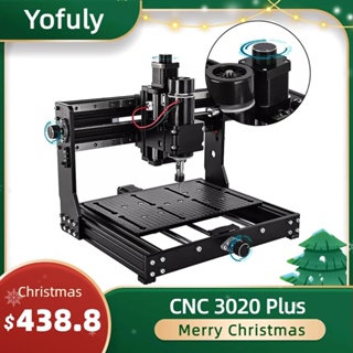 DIY CNC Router 3020 Plus Max Engraving Machine with 500W Spindle