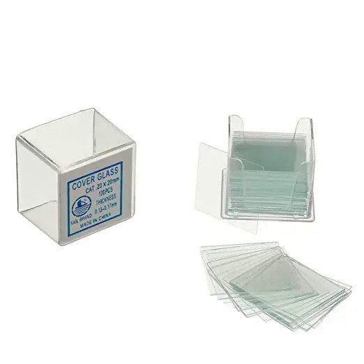 lab use glass Microscope coverslip cover glass 24x50mm,22x22mm Shopee