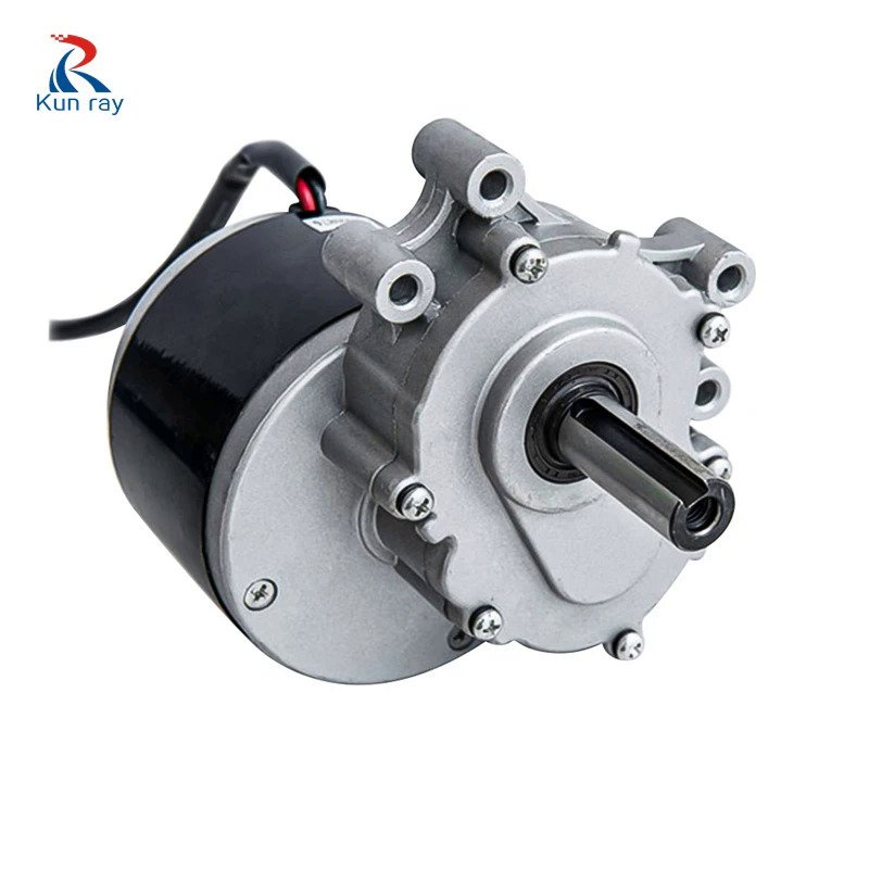 DC Brushed Gear Motor 24V Decelerate Motor 250W For Electric ...