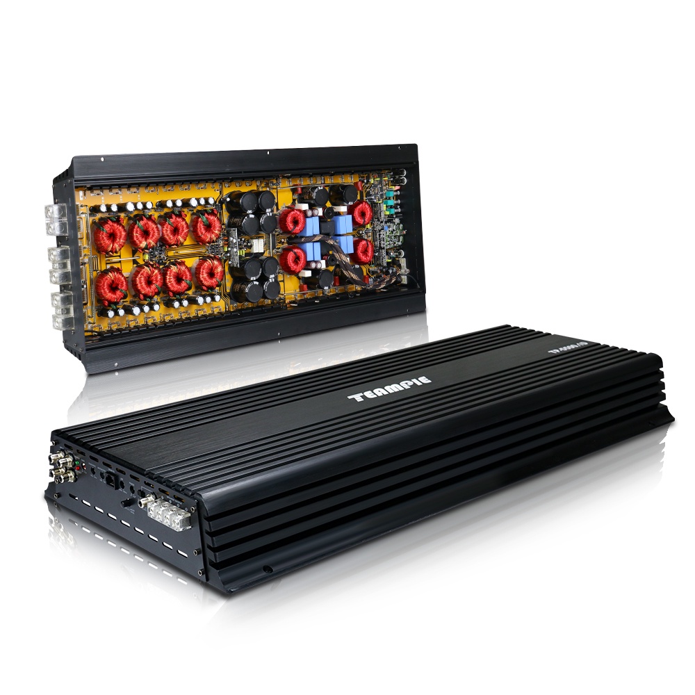 Korea Built Strapable Monoblock Class D Car Power Amplifier For