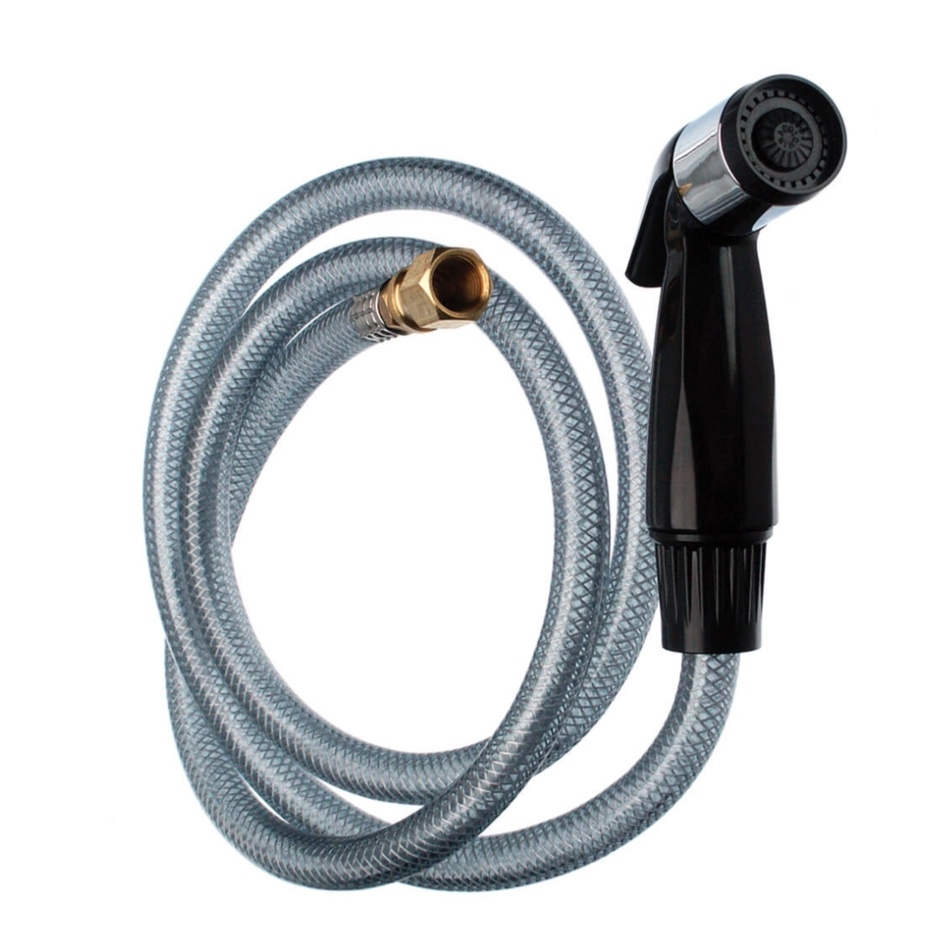 Kitchen Sink Spray Hose Head In Black 