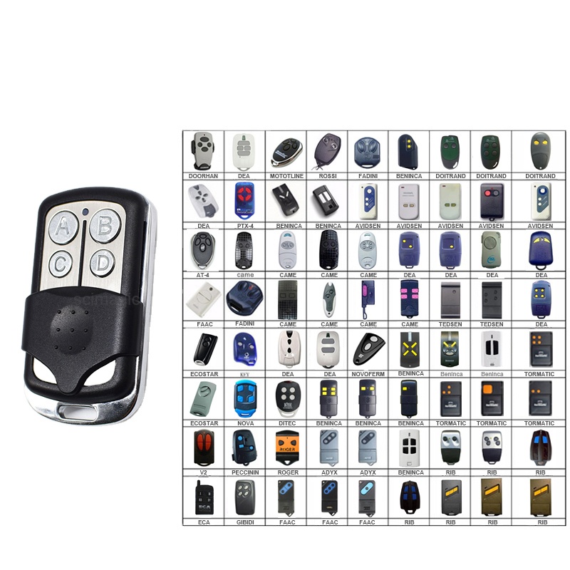 Universal Remote Control Garage Door EV1527 Learning Code Automatic Car ...