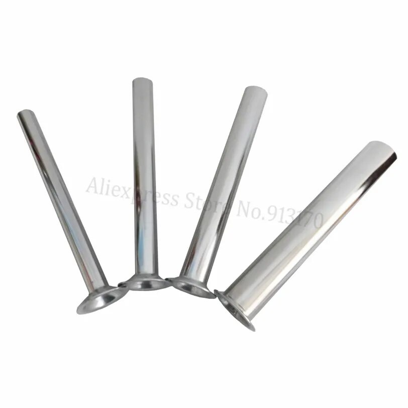 4 In 1 Set Stainless Steel Sausage Stuffer Tubes Spare Parts Sausage