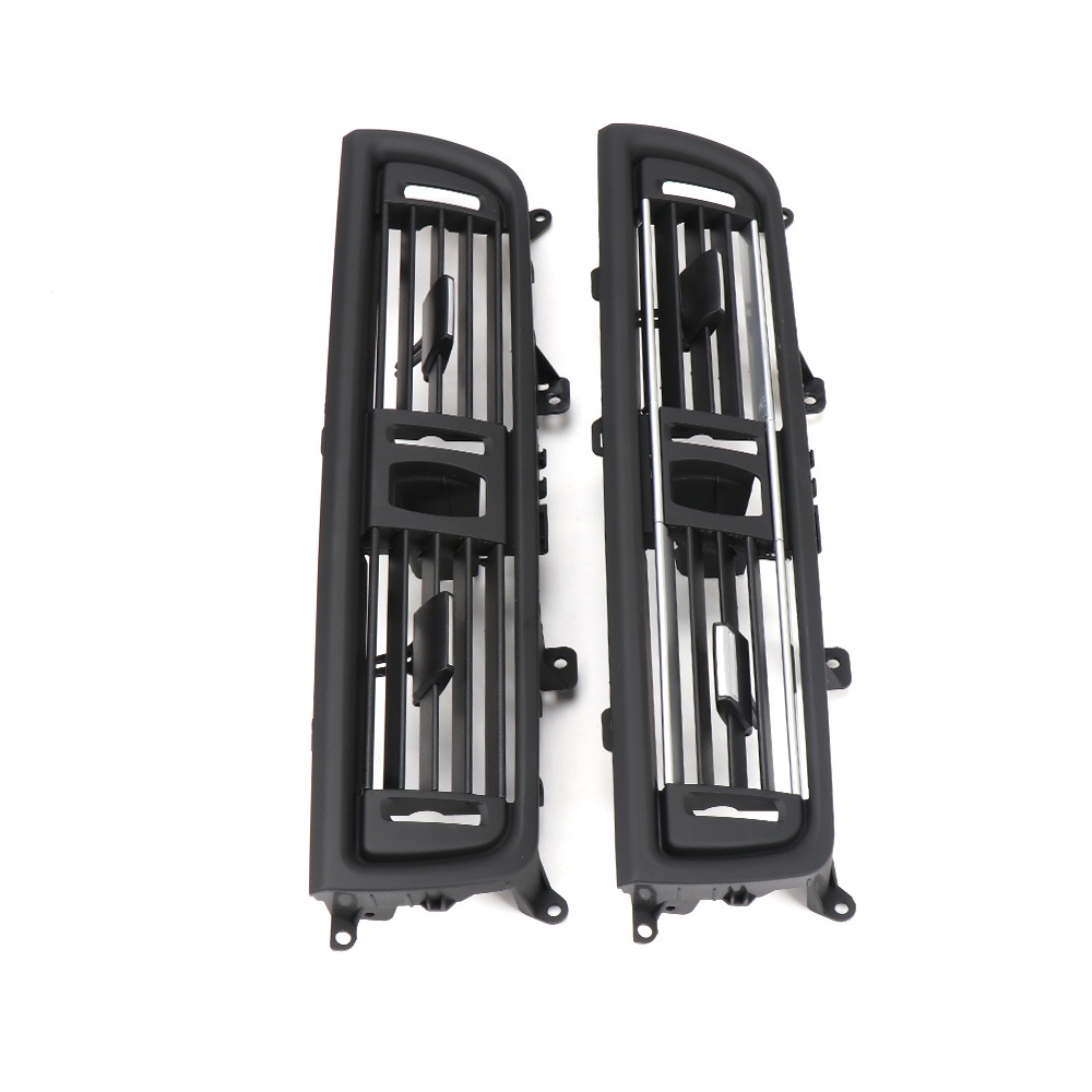 3-Piece Center & Side AC Vent Cover Set For BMW 5 Series F10 F11 (2011-2016) – Left Hand Drive – Wroadavee