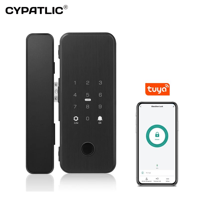 50N Sliding Glass Door Lock No Drill Lock Drillfree Swing Glass Lock