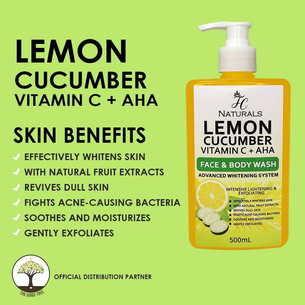 2024.special offer Cucumber Body Naturals C by ml and Lemon Wash